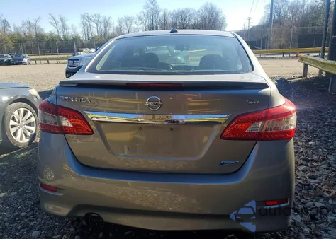 2014 Nissan Sentra S из США, поврежденный, VIN 3N1AB7AP9EL632625